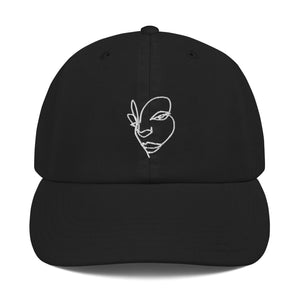 Champion Dad Cap with Single-Line Face - mb019