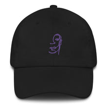 Load image into Gallery viewer, Dad hat - w70p06 Purple Embroidery