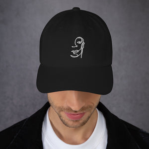 Dad hat - w70p06 White Embroidery