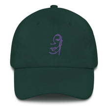 Load image into Gallery viewer, Dad hat - w70p06 Purple Embroidery
