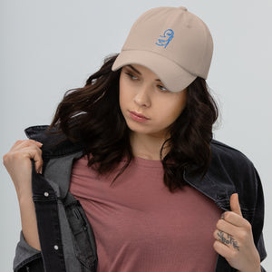 Dad hat - w70p06 Blue Embroidery