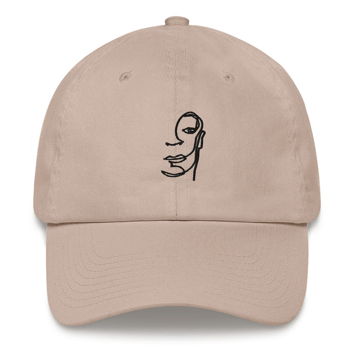 Dad Hat - wc70p06 Black Embroidery