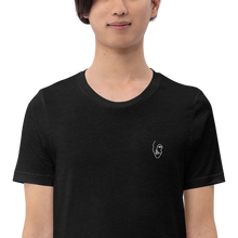 Load image into Gallery viewer, Unisex T-Shirt with Single-Line Face Drawing