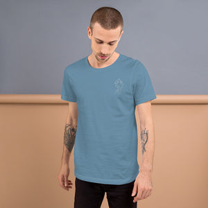 Unisex t-shirt with Single-Line Drawing - s31p057